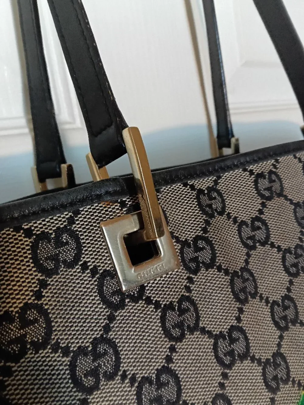 Custom - Gucci Tote - Bee and Floral Embellished
